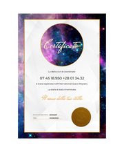 Carica l'immagine nel visualizzatore di Gallery, Regala una stella di una costellazione - Supernova