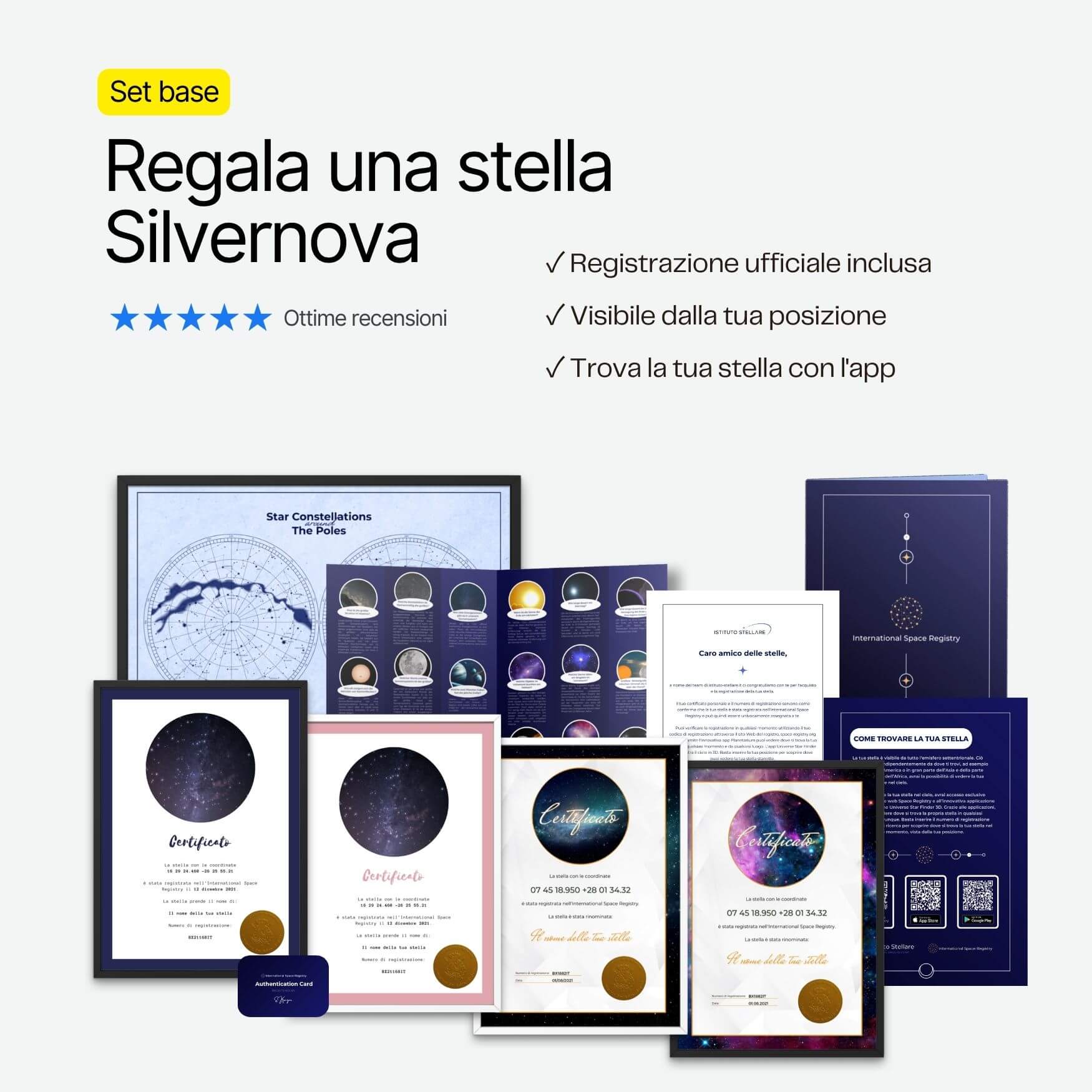 Regala una stella - Silvernova