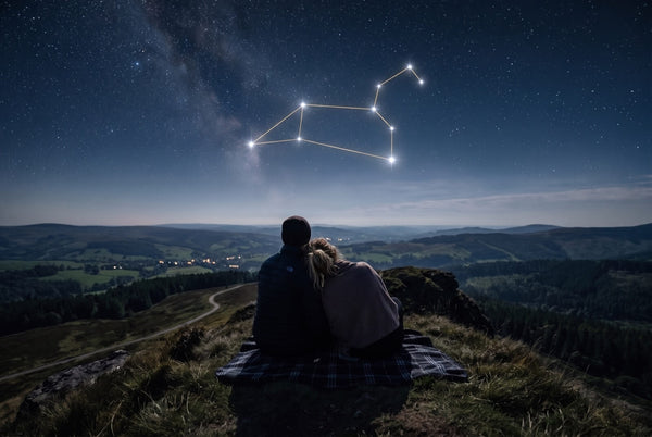 Supernova — una costellazione luminosa nel cielo notturno